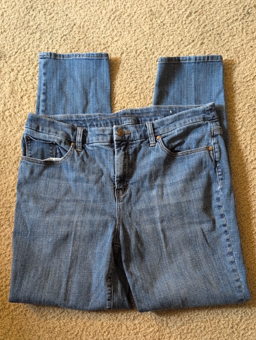 Chico's Straight Leg Women's Jeans in Classic Blue